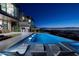 Stunning pool and spa with city views at 1098 Spirit Rock Dr, Henderson, NV 89012