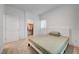 Bedroom with queen bed and walk-in closet at 600 N Carriage Hill Dr # 1179, Las Vegas, NV 89138