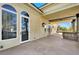 Long balcony with access from multiple rooms at 2200 Glenbrook Way, Las Vegas, NV 89117