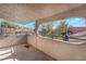 Private balcony offering scenic views of surrounding area at 701 Capri Dr # 6C, Boulder City, NV 89005