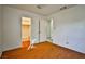 Bedroom with wood laminate flooring and a closet at 3944 Calle Mirador, Las Vegas, NV 89103