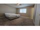 Main bedroom with carpet and ceiling fan at 2824 Pisces Ct, Las Vegas, NV 89115