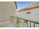 Private balcony offering views of the surrounding community at 9209 Dalmahoy Pl, Las Vegas, NV 89145