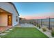 Backyard oasis with fire pit and stunning views at 2230 Pigeon Hawk St, Las Vegas, NV 89138