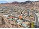 House location shown via aerial view of neighborhood at 639 Marina Dr, Boulder City, NV 89005