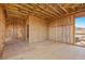 Image shows the framing of a bedroom under construction at 4 Olympia Summit Dr, Las Vegas, NV 89141