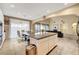 Spacious kitchen with island, stainless steel appliances, and granite countertops at 1040 Bonny Lake Ct, Henderson, NV 89015