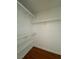 Large walk in closet with shelving and hanging rod at 1953 Sangallo St # 106, Las Vegas, NV 89106