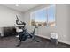 Home gym with Peloton bike and plenty of space for workouts at 3600 Portiani Dr, Las Vegas, NV 89141