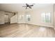 Bright living room with hardwood floors and neutral walls at 9500 Alma Ridge Ave, Las Vegas, NV 89178