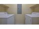 Bright laundry room with washer and dryer included at 50 E Serene Ave # 420, Las Vegas, NV 89123