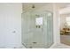 Large walk-in shower with multiple shower heads at 1164 Sparta Crest Street, Henderson, NV 89052