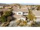 Two-story house with attached garage and mountain view at 7438 Desertscape Ave, Las Vegas, NV 89178