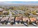 Aerial view of homes in a residential neighborhood at 2365 Black River Falls Dr, Henderson, NV 89044