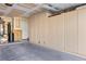 Garage with built-in storage cabinets at 6141 Markleham Ave, Las Vegas, NV 89130