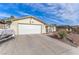 Single-story house with a two-car garage and boat parking at 4100 Springhill Ave, Las Vegas, NV 89121