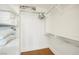 Large walk-in closet with ample shelving and hanging space at 322 Karen Ave # 206, Las Vegas, NV 89109