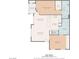 1030 sq ft floor plan, 2 bed, 2 bath at 50 Aura De Blanco St # 17101, Henderson, NV 89074