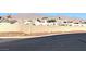 Landscaped yard with RV parking and mountain views at 5408 Sweet Shade St, Las Vegas, NV 89130