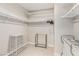 Large walk-in closet with ample shelving and hanging space at 2528 Laconia Ave, Las Vegas, NV 89121