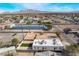 Aerial view of a modern home with a small artificial turf yard at 3045 Cedar St, Las Vegas, NV 89104