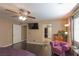 Main bedroom with hardwood floors and large walk-in closet at 6417 Winter Moon St, North Las Vegas, NV 89084