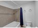 Bathroom with tub, shower, and toilet at 2451 N Rainbow Blvd # 1081, Las Vegas, NV 89108