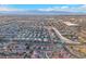 Aerial view showcasing the community and surrounding mountain views at 4125 Allyson Rae St, North Las Vegas, NV 89032