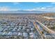 Wide aerial view of the neighborhood, highlighting the property's surroundings at 4125 Allyson Rae St, North Las Vegas, NV 89032