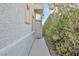 Home exterior showing walkway and landscaping at 4125 Allyson Rae St, North Las Vegas, NV 89032