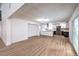 Modern kitchen with island and view to living room at 5245 New Bedford Cir, Las Vegas, NV 89122