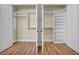 Spacious walk-in closet with ample shelving and hanging space at 8050 Castle Pines Ave, Las Vegas, NV 89113