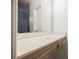 Bathroom vanity with a large mirror and drawers at 2313 Pacific Creek St, Las Vegas, NV 89117