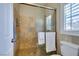 Clean and spacious shower with tiled walls and glass enclosure at 251 S Green Valley Pkwy # 2811, Henderson, NV 89012