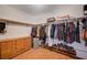 Large walk-in closet with ample shelving and hanging space at 8480 W Ann Rd, Las Vegas, NV 89149