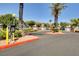 Gated community entrance with security features, ensuring a safe and private environment at 10328 Birch Bluff Ln, Las Vegas, NV 89145