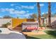 Relaxing hot tub on wooden deck with red cushion at 1304 Autumn Wind Way, Henderson, NV 89052