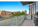 Private balcony offering city views and a relaxing space at 353 E Bonneville Ave # 103, Las Vegas, NV 89101