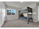 Charming bedroom with a built-in bunk bed at 8256 Dover Canyon Ct, Las Vegas, NV 89139