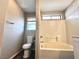 Clean bathroom with tub, shower, and toilet at 8965 Michael Ryan Ct, Las Vegas, NV 89149