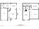 Two-story floor plan; first and second floor at 693 Harbor Mist Ave, Henderson, NV 89015