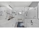 Elegant bathroom with double vanity, soaking tub, and walk-in shower at 1712 Shadow Bay Ct, North Las Vegas, NV 89032