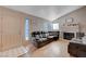 Living room with hardwood floors, fireplace and recessed lighting at 220 Pretty Sunset Ter, Henderson, NV 89015