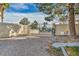 Private gated entrance to the property at 4571 N Chieftain St, Las Vegas, NV 89129