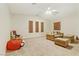 Living room with vaulted ceilings and ample natural light at 8017 Flambeau St, Las Vegas, NV 89131