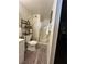 Bathroom with a shower, toilet and vanity at 2804 La Canada St, Las Vegas, NV 89169