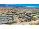 Community overview showing homes, amenities, and landscape at 2535 Evening Twilight Ave, Henderson, NV 89044