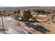 Aerial view showing home and surrounding area at 2925 Rice St, Logandale, NV 89021