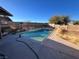 Refreshing rectangular pool, ready for summer fun at 6249 W Gowan Rd, Las Vegas, NV 89108