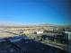 City and mountain views from a high vantage point, showcasing the property's location at 150 Las Vegas Blvd # 1104, Las Vegas, NV 89101